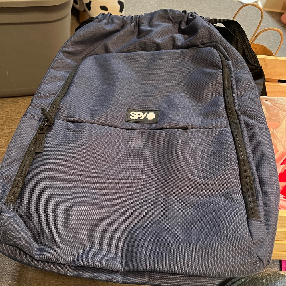 SPY Dark Blue Men's Backpack